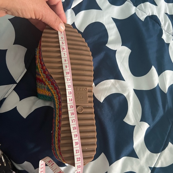 Multicolor slide wedges size 5 - Picture 4 of 4